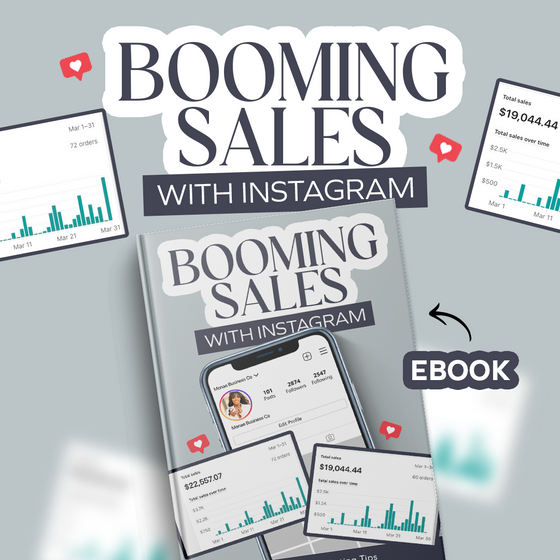 BOOMING SALES WITH IG