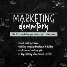  Marketing Elementary Bundle